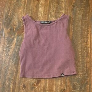 Lavender sugar and Bruno crop top